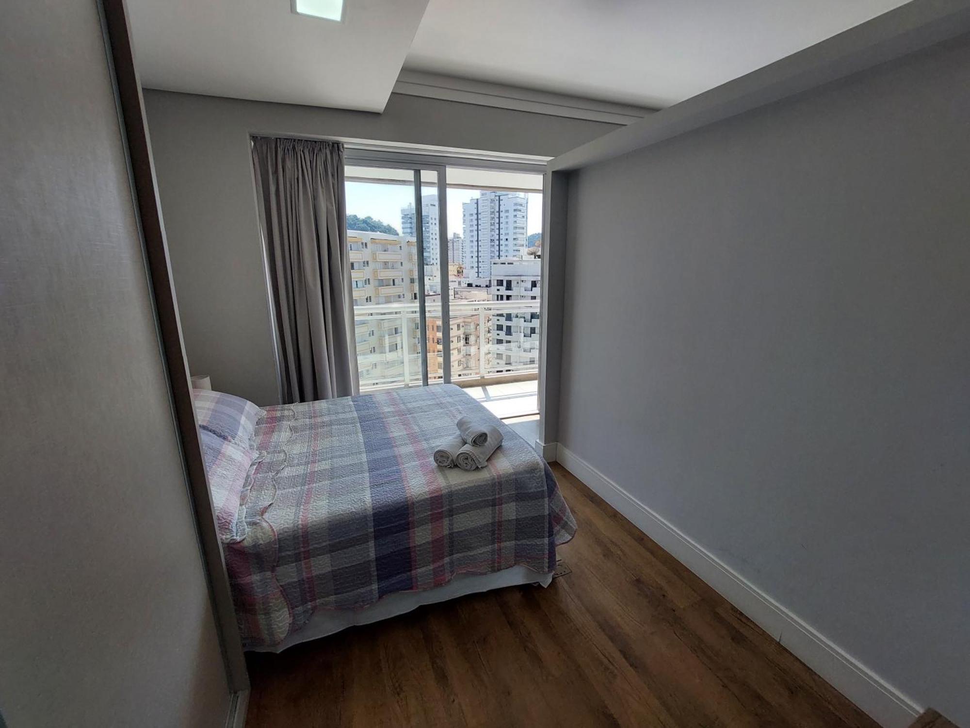 Apartmán Book Santos - Unlimited 1112 - Um Pe Na Areia Exteriér fotografie