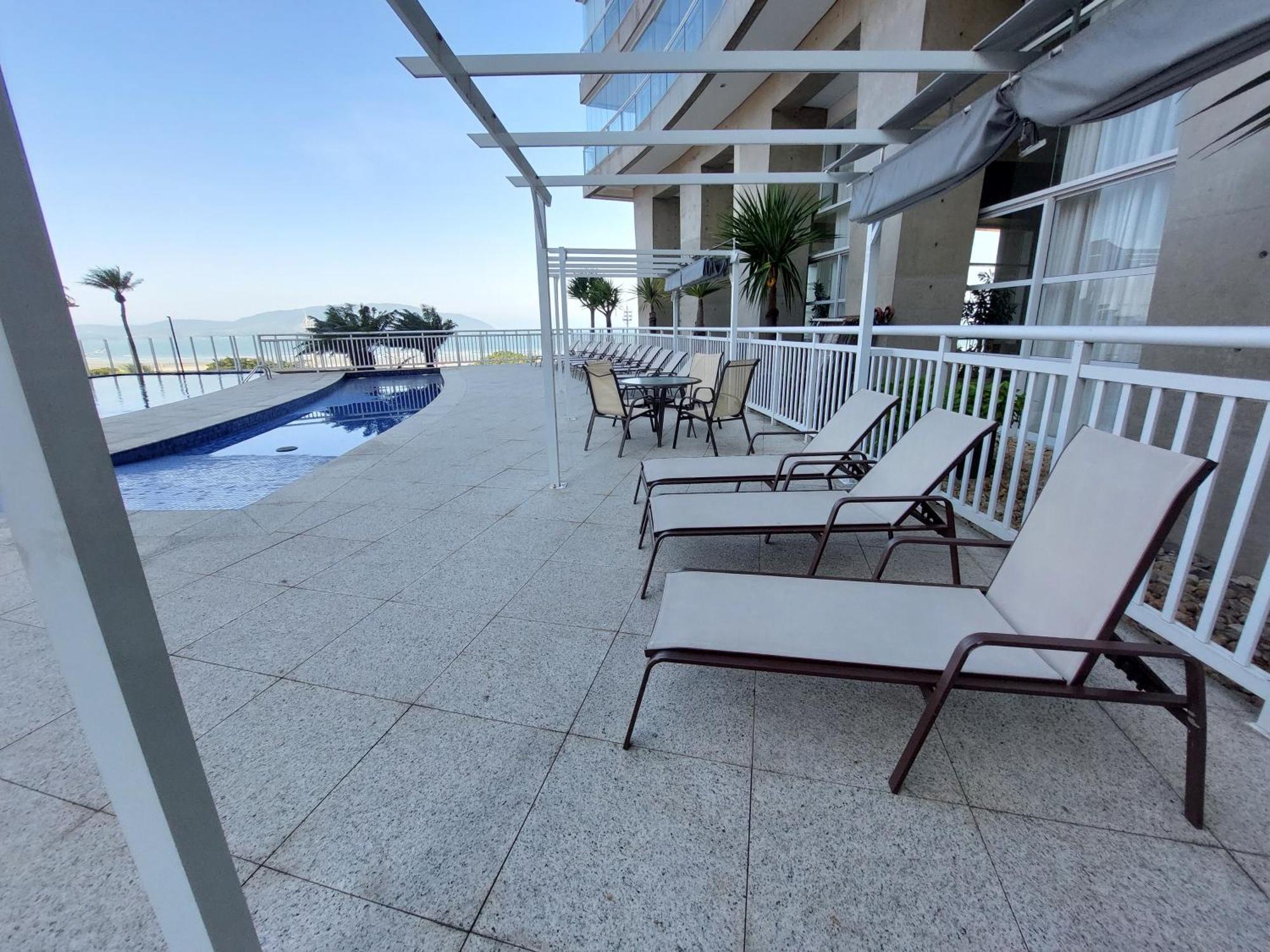 Apartmán Book Santos - Unlimited 1112 - Um Pe Na Areia Exteriér fotografie